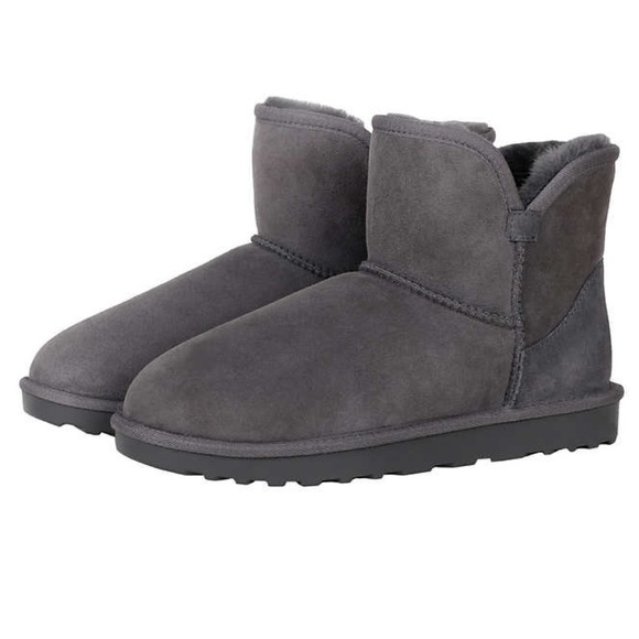 Kirkland Signature Women's Shearling Boot Size 7 Grey - Picture 1 of 4